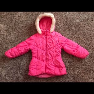 Girl’s Pink Winter Coat